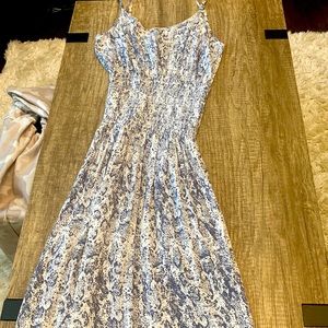 Olivaceous snake print maxi NWT